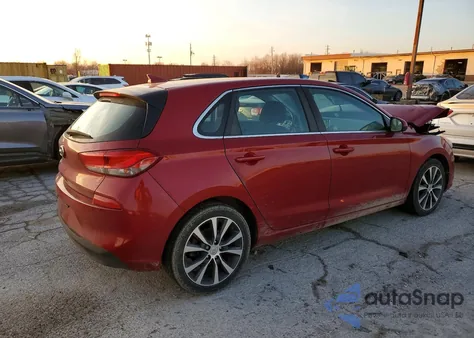 2018 Hyundai Elantra Gt z USA, uszkodzony, nr VIN KMHH35LE7JU010934